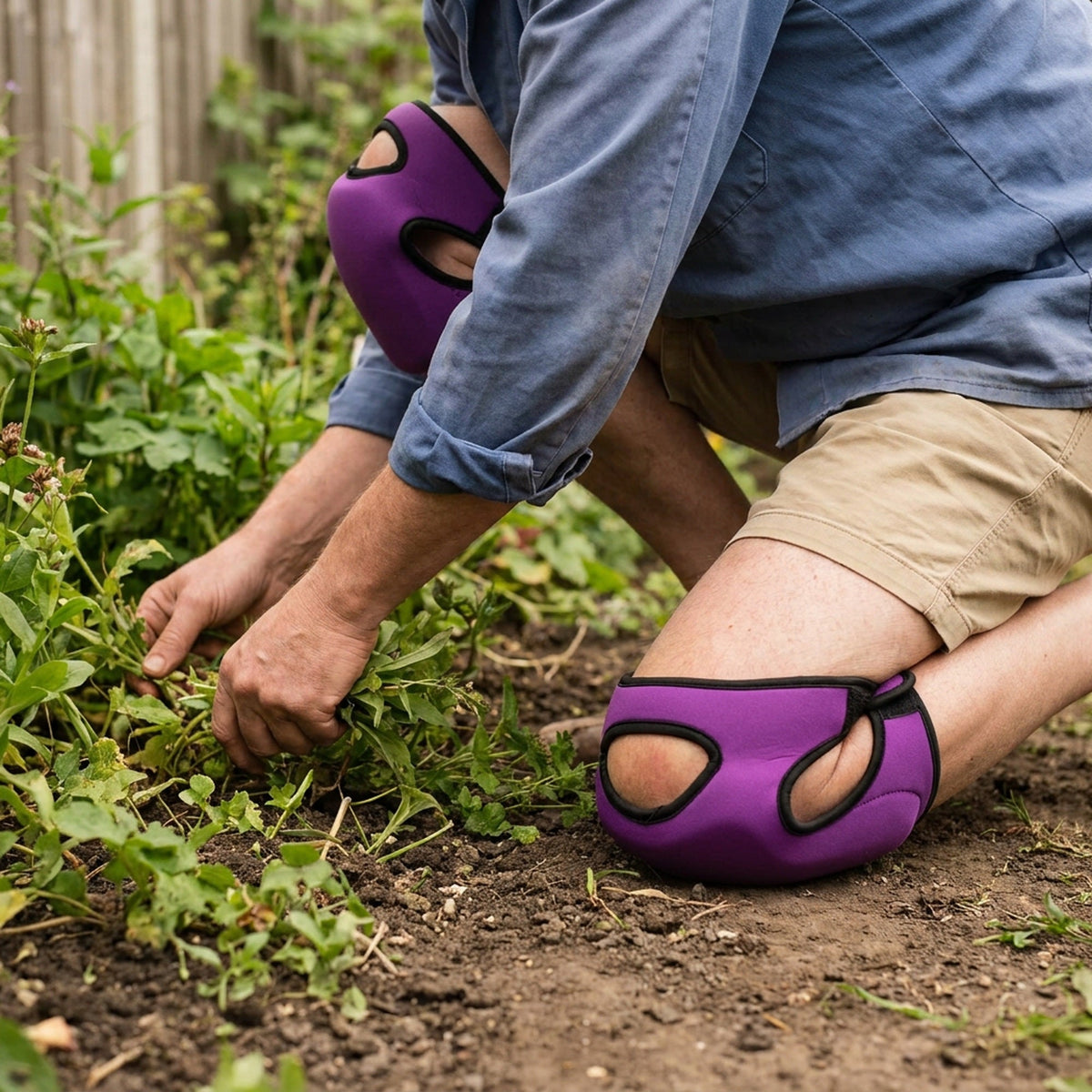 Gardening Knee Pads - Anti Slip Garden Kneeler Protectors For Gardener, Cleaning Work and Scrubbing Floors