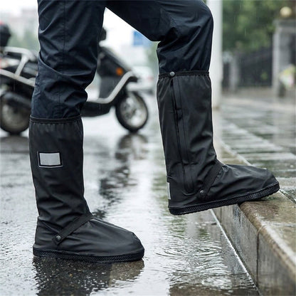 Waterproof Boot Covers - Waterproof Rain Boot Shoe Cover with Reflector