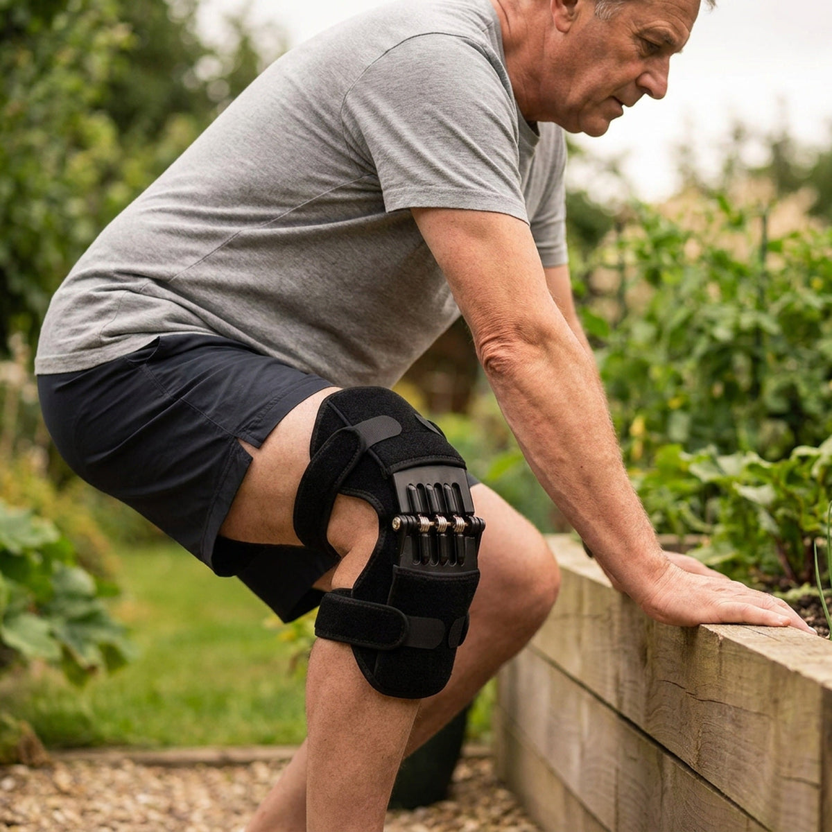 PowerLift Hinged Joint Support Knee Bandage - Bionic Knee Sleeve