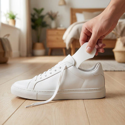Universal Anti-Crease Sneaker Shields - 1 Pair (Left + Right) Toe Box Crease Protectors