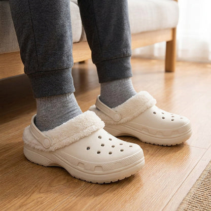 Plush Liners for Crocs and Similar Clogs – Removable Winter Inserts