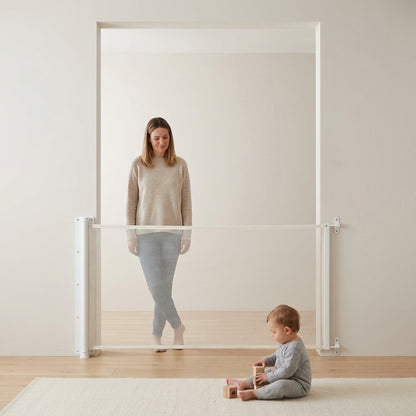 Retractable Baby Safety Gate - Protection Fence & Pet Barrier
