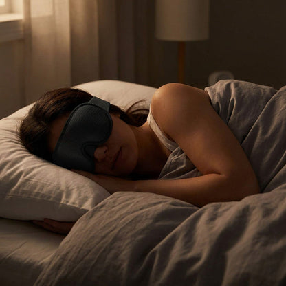 Eyepatch Blocking Light Mask - 3D Padded Sleep Mask