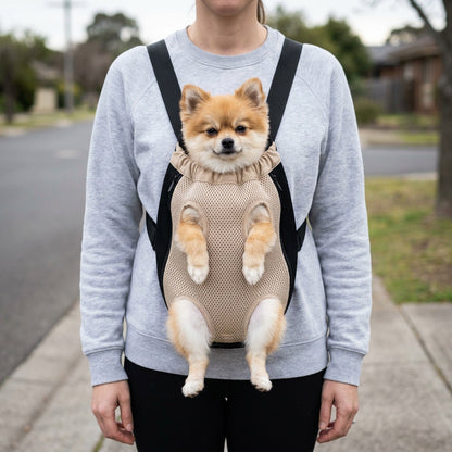 Pet Backpack - Travel Pet Carrier Backpack for Small Dogs and Cats
