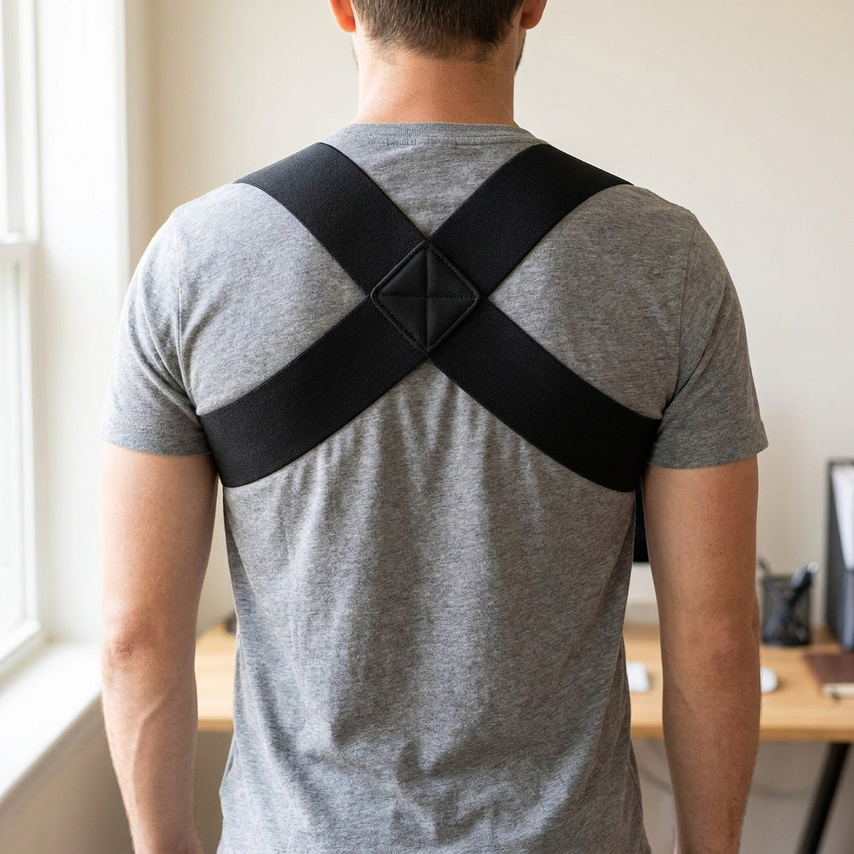 Adjustable Posture Corrector Belt – Orthopedic Back Support for Spine Alignment, Anti-Hunch & Sitting Posture Training