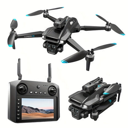 HD 5G Triple Camera Drone – Long-Range Flying Obstacle-Avoidance UAV for Aerial Photos, Videos, & Fun Exploration