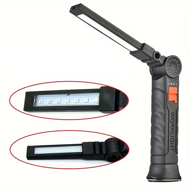 Portable LED Rechargeable UV Flashlight –  Black Light for Pet Urine Detection, Stain Cleaning, and Outdoor Essentials