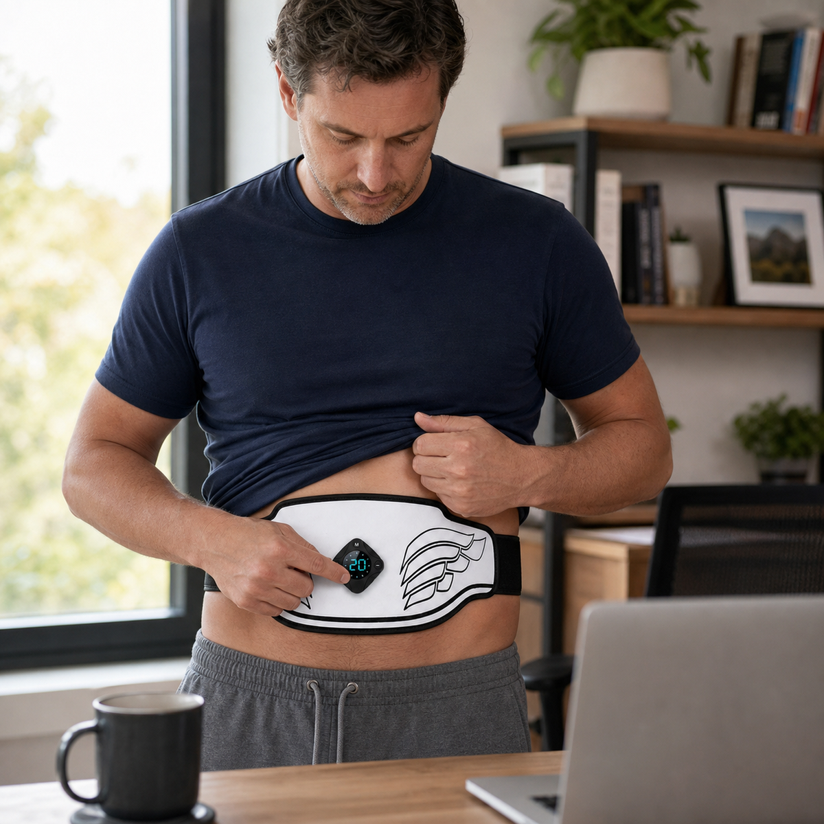 EMS Abdominal Core Muscle Builder & Toning Belt