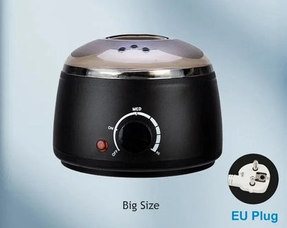Electric Wax Warmer Kit – 500ml Professional Hot Wax Melting Pot with Accessories for Smooth Facial & Full Body Hair Removal
