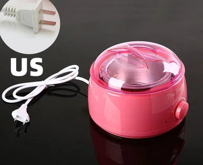 Electric Wax Warmer Kit – 500ml Professional Hot Wax Melting Pot with Accessories for Smooth Facial & Full Body Hair Removal