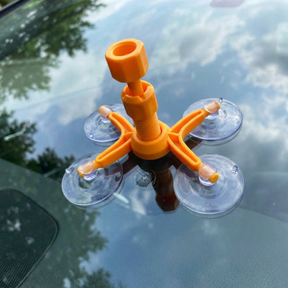 Windshield Repair Kit – Cracked Glass Repair Kit to Fix Chips, Cracks and Star-Shaped Cracks