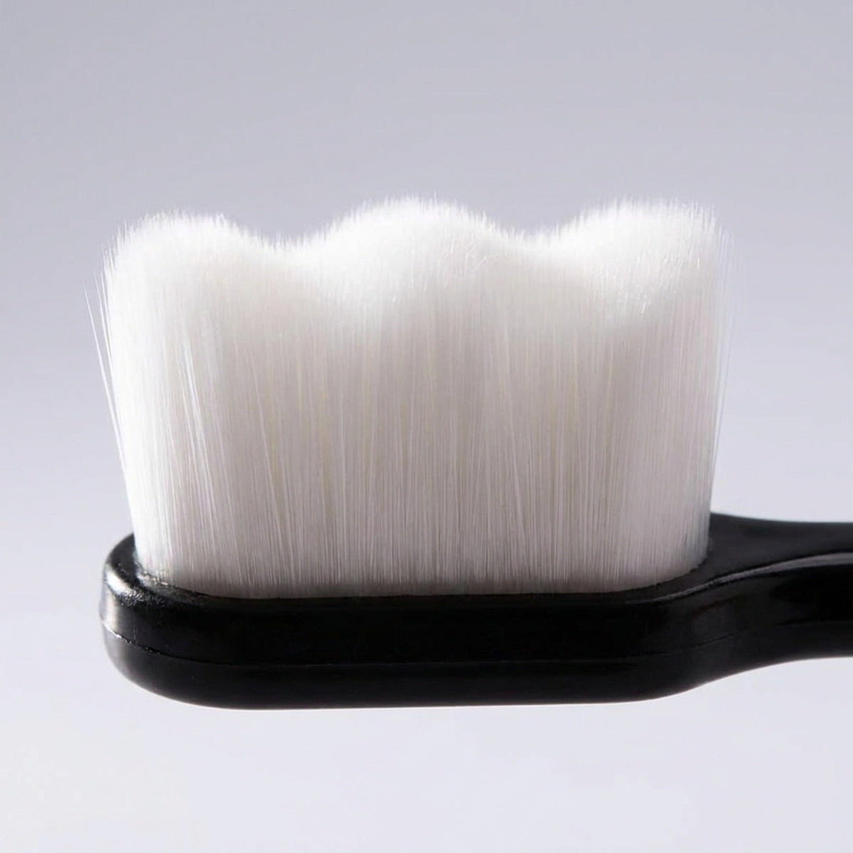 Extra-Soft Manual Toothbrush - Dense Ultra-Fine Bristles, Wide Wavy Head