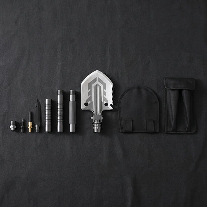 Indestructible Survival Shovel – Folding Shovel Set with Manganese Steel Head
