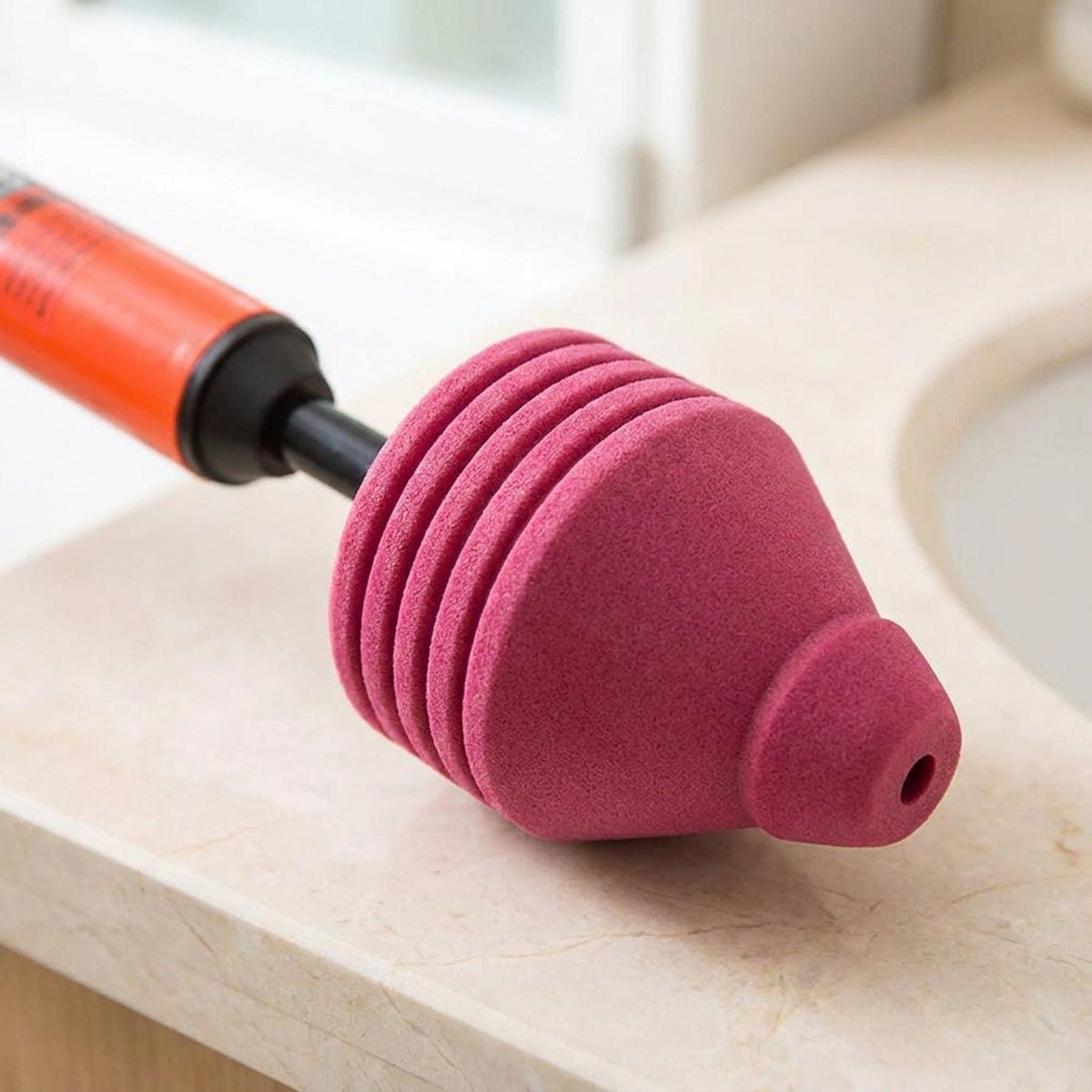 High-Pressure Silicon Toilet Plunger – Powerful One-Shot Solution for Fast & Easy Drain and Pipe Unblocking