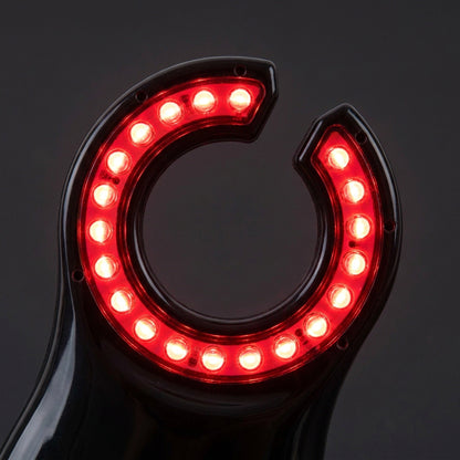 Handheld Vein Finder - Rechargeable Red-Light Vein Illuminator with an Open LED Ring Head