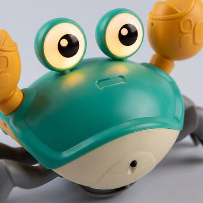 Kids Crawling Crab & Octopus Toy - Sensor Escape Chase Toy with Lights and Music