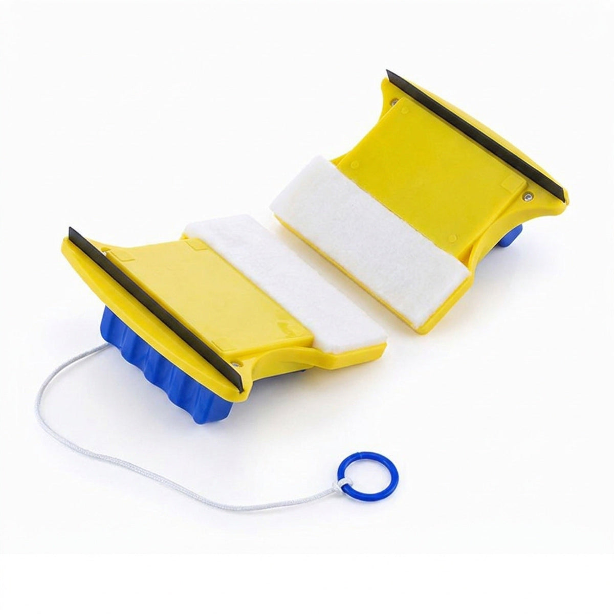 Magnetic Window Cleaner – Double-Sided Glass Cleaning Tool with Squeegee, for Single-Pane Windows