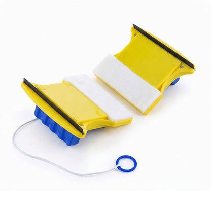 Magnetic Window Cleaner – Double-Sided Glass Cleaning Tool with Squeegee, for Single-Pane Windows