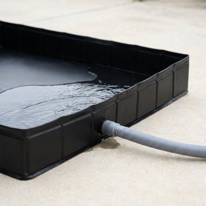 Foldable Shower Base – Lightweight Tent Floor for Portable Privacy Shower Setup, Easy to Carry