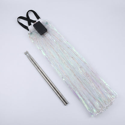LED Isis Wings - Light-Up Costume Butterfly Wings with Telescopic Rods, 7 Colors, Adult & Child Sizes