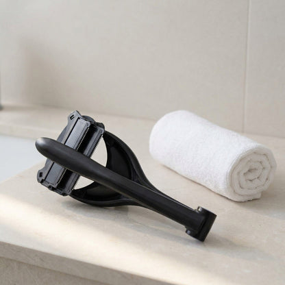 Men's Back Shaver, Two Head Blade, Easy Grip & Retractable Handle