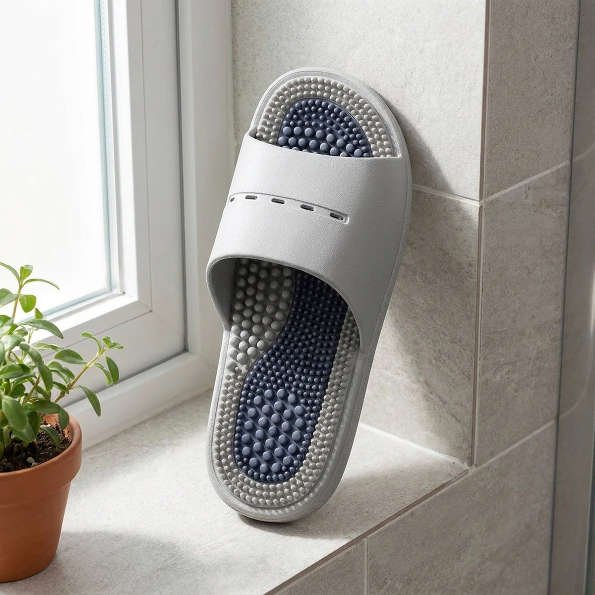Acupressure Massage Slippers – Non-Slip Deodorant Bathroom Sandals for Men & Women, Ideal for Summer Foot Pain Relief