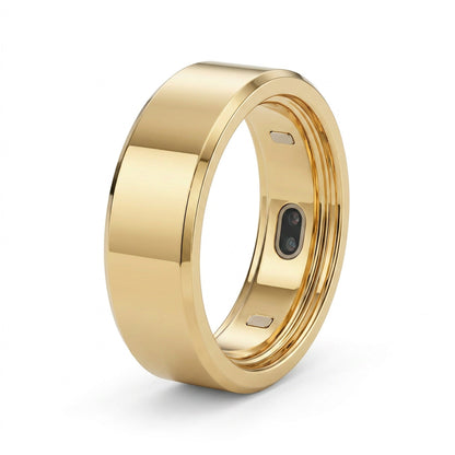 Steel Titanium Smart Ring - Health Rings for Women & Men
