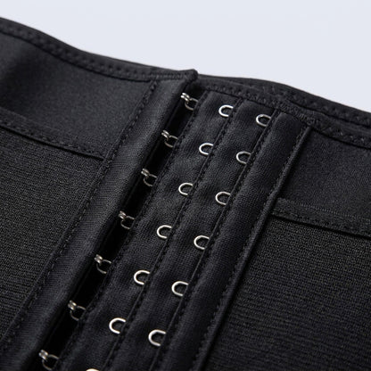 Waist Trainer Sports Belt for Men – Slimming Gym Corset with Belly Trimmer, Body Shaper Wrap for Weight Loss and Core Support