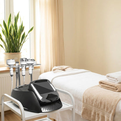 RF Cavitation Machine - 5D High Power 6-in-1 Slimming Vacuum System for Body Sculpting, Fat Reduction & Skin Tightening