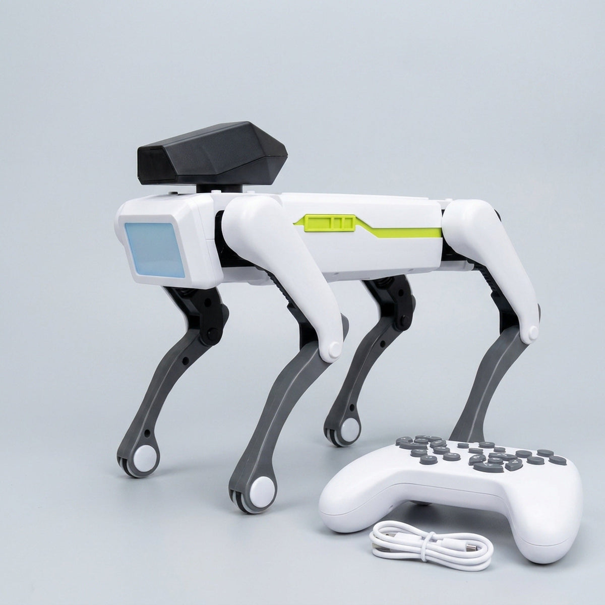 Voice-Controlled Interactive AI Smart Robot Dog – Programmable Pet with Mobile App, USB Rechargeable Design, Robotic Movements & Smart Learning Features