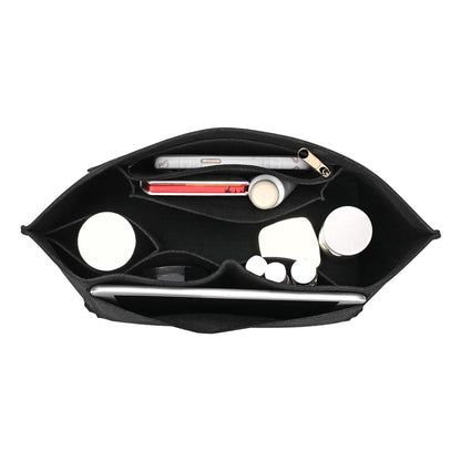Felt Handbag Insert Organizer – Fits Longchamp Tote, Multi-Pocket Liner Bag for Travel, Makeup & Purse Storage