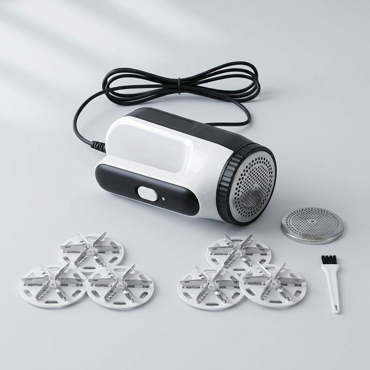 Commercial Fabric Hair Remover – 45W Corded Lint Shaver with 2 Speeds for Clothes, Sofas & Home Textiles