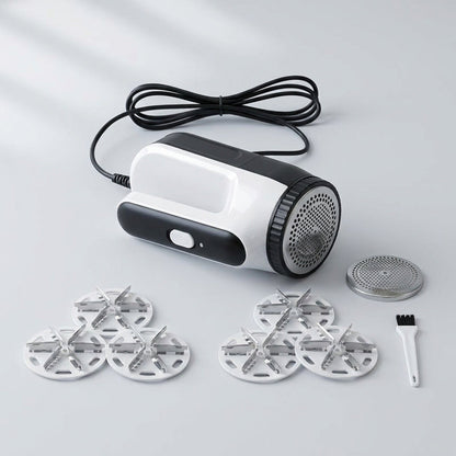 Commercial Fabric Hair Remover – 45W Corded Lint Shaver with 2 Speeds for Clothes, Sofas & Home Textiles