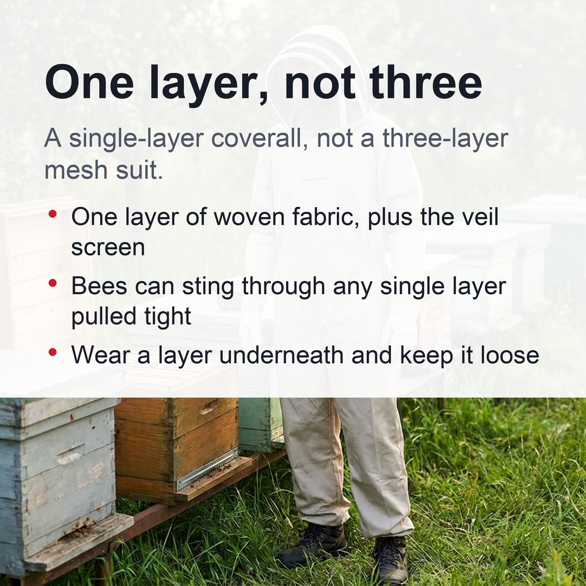 Professional Full-Body Beekeeping Suit with Ventilation and Protective Gloves – Durable Safety Outfit for Beekeepers and Outdoor Apiary Work