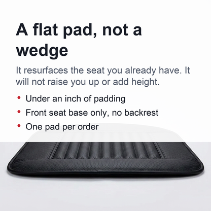 Dani Leather Charcoal Car Seat Cushion (Absorbing odor）