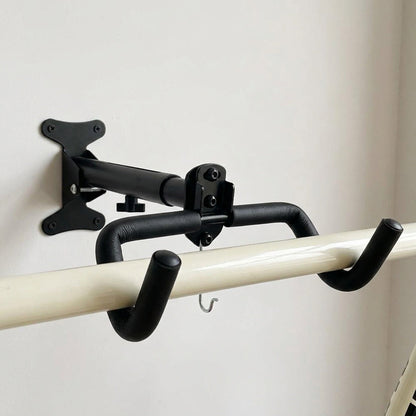 Space-Saving Bike Wall Mount Rack – Foldable Bicycle Hanger with Rim Protection