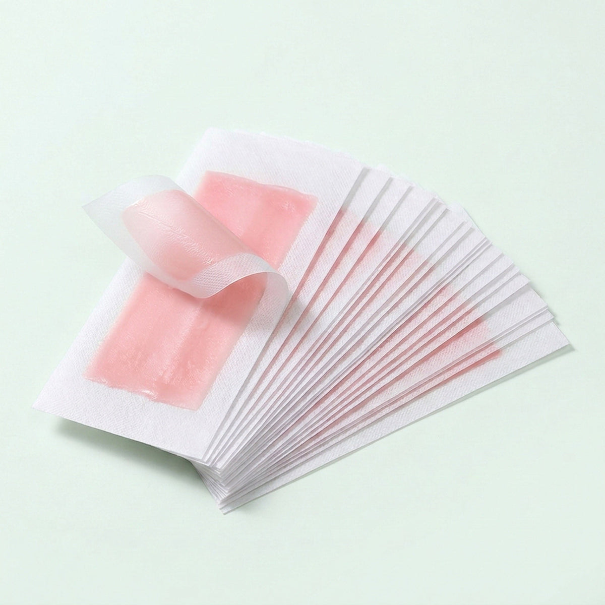Face Wax Strips – 20 Ready-to-Use Hair Removal Strips for Upper Lip, Chin & Brows in Aloe Vera, Rose or Lemon