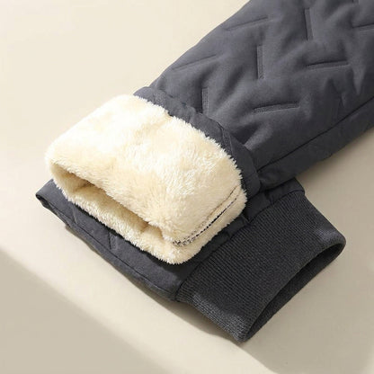 Winter Pants for Men – Fleece Lined or Quilted Puffer Thermal Joggers