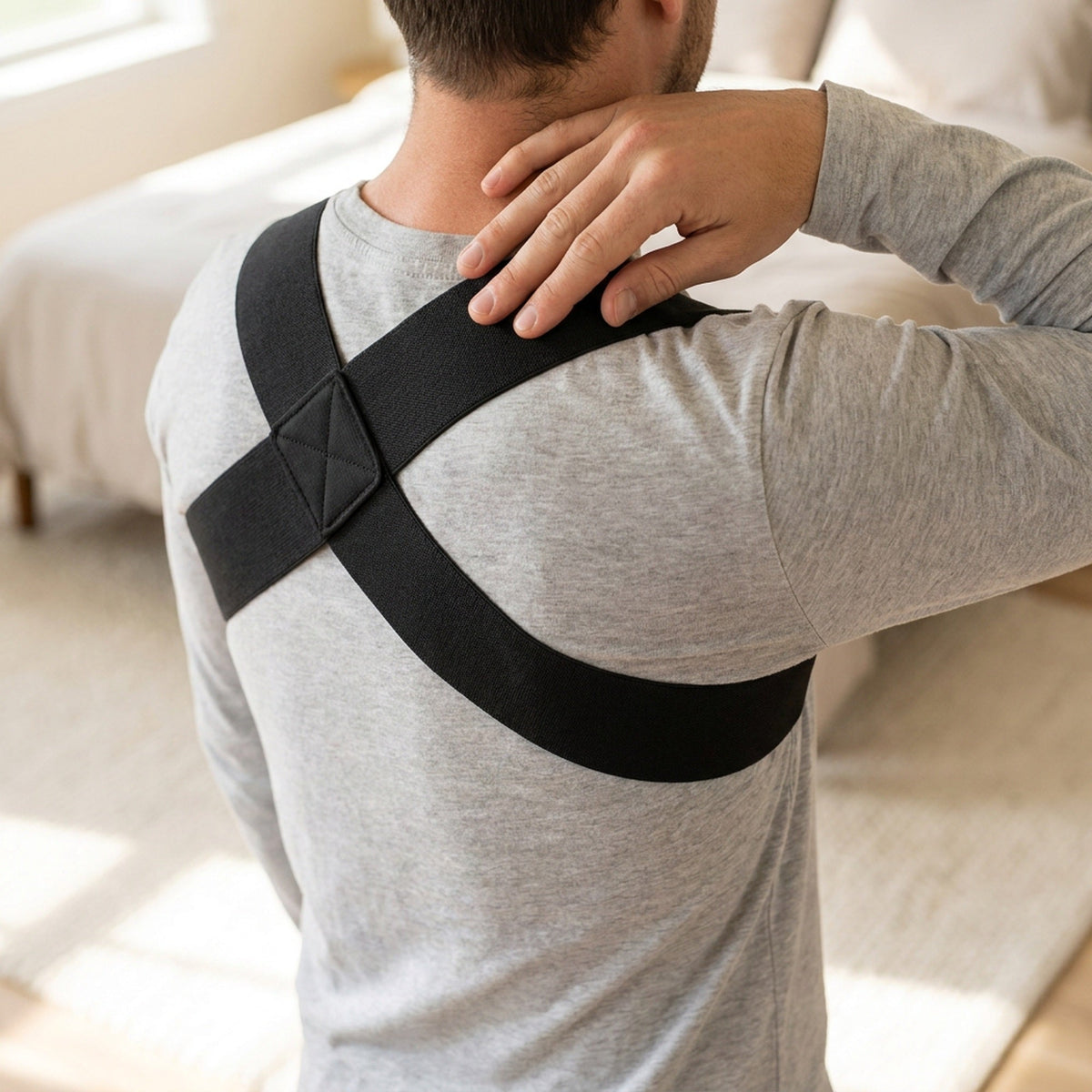 Adjustable Posture Corrector Belt – Orthopedic Back Support for Spine Alignment, Anti-Hunch & Sitting Posture Training