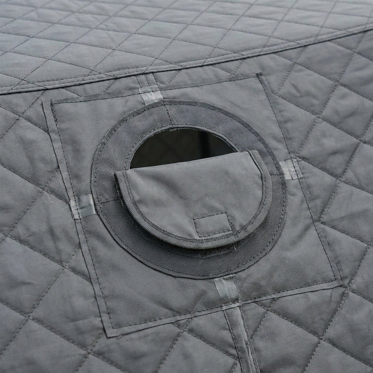 Portable Outdoor Sauna Tent, Stove-Ready - Insulated Pop-Up Ice Fishing Shelter, Snow Proof Windproof Winter Cold Weather Tent (Stove Sold Separately)