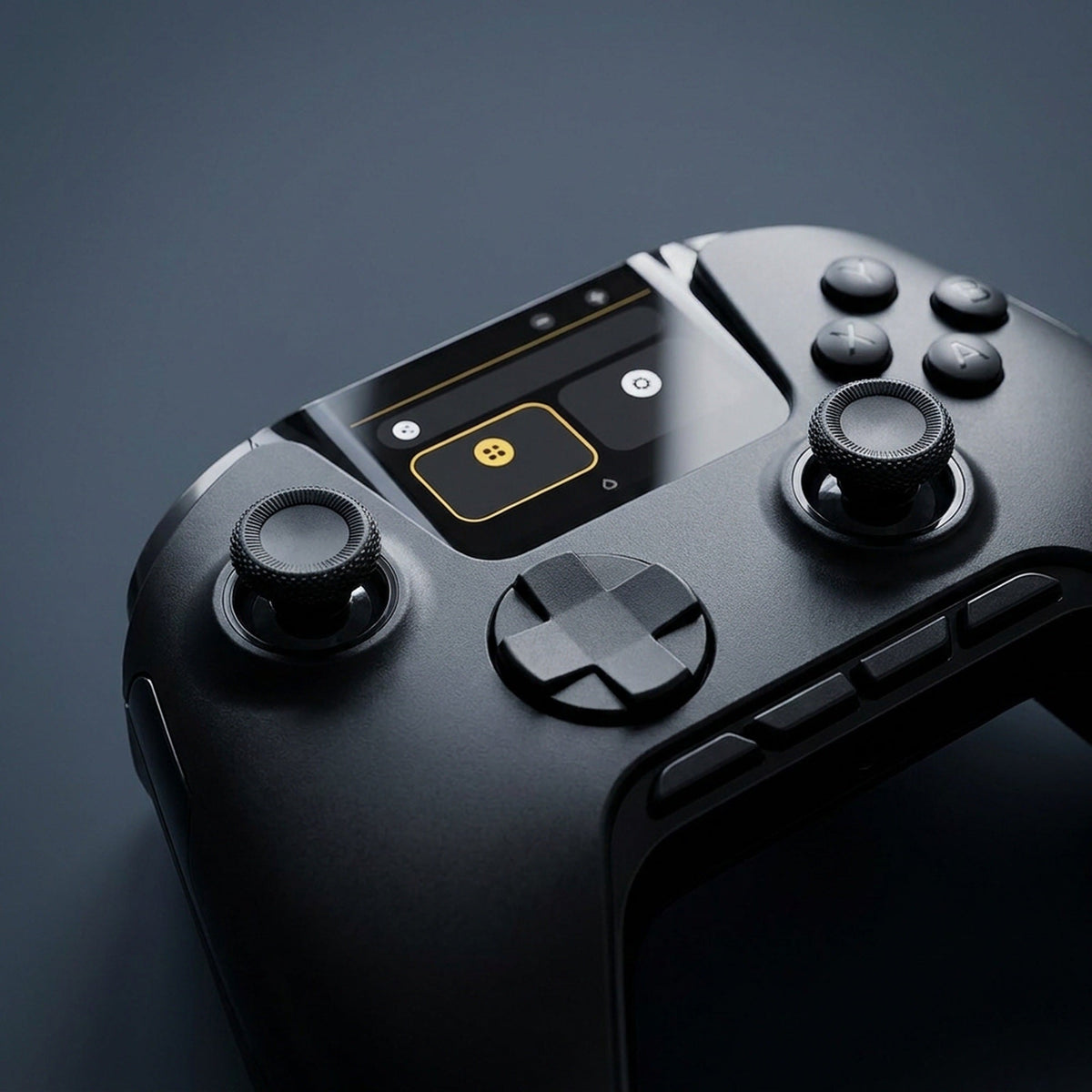 Wireless Gaming Controller V2 with Screen & Charging Dock – Hall Effect Sticks, RGB, for PC, Switch, iOS & Android (Not for Xbox/PS5)