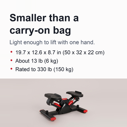 V-type Swing Mini Stepper Machine - Fitness Equipment In-situ Mountaineering Treading Machine