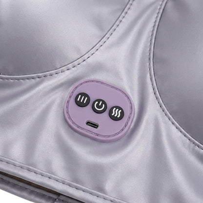 Breast Massager Bra, Blossom Up Electric Bust Massager – Heated Wireless Wearable Chest Massager, Anti Sagging Breast, Breast Enlargement Machine