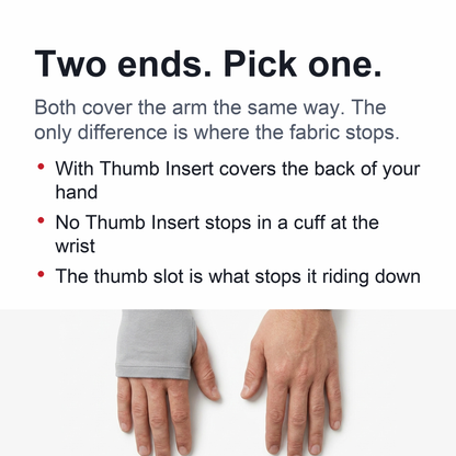 Ice Silk Arm Sleeves - Non-slip with UV Protection Sun Sleeves, Hand Protective Cover for Summer and Outdoor Activities