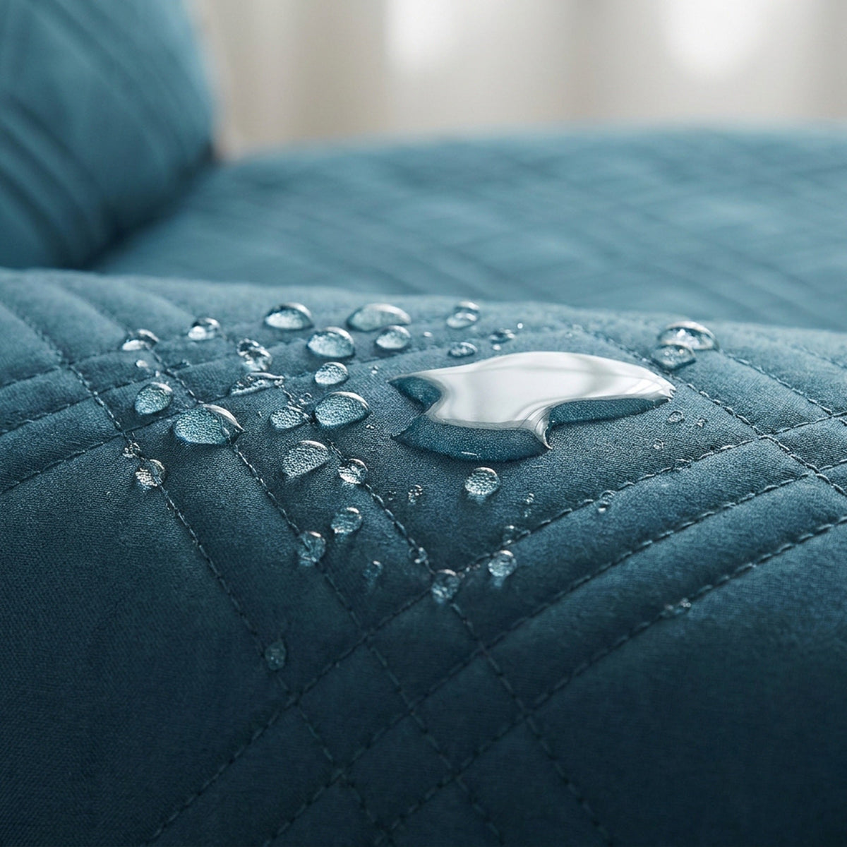 Waterproof Non-Slip Recliner Cover – One-Piece Chair Protector with Side Pockets