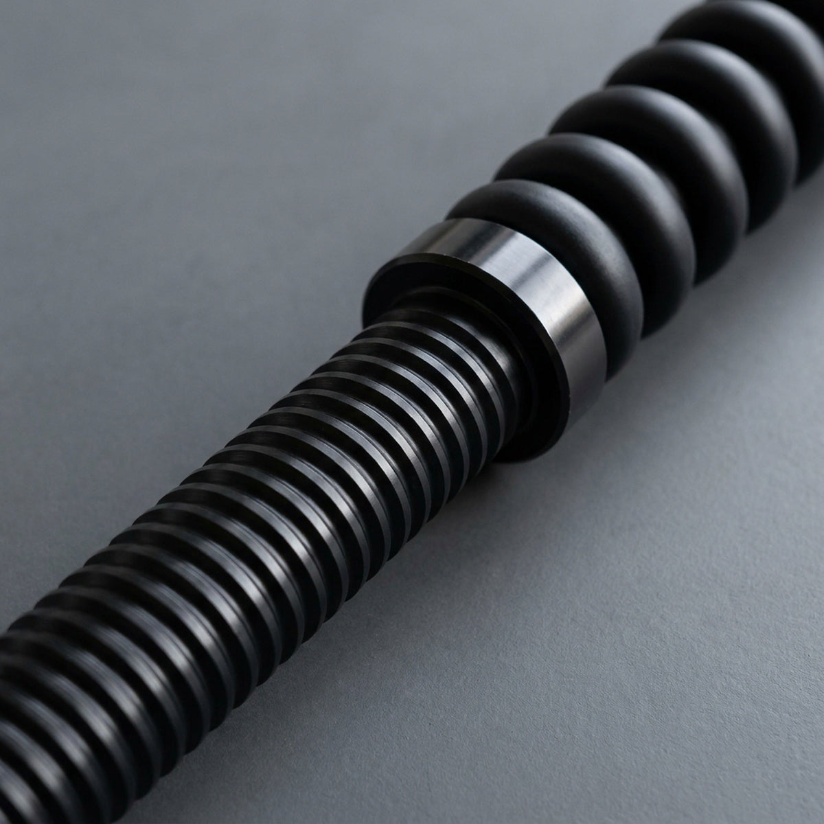 Cordless Battle Rope Bar — Coil-Spring Training Stick for Battle Rope Waves, No Rope and No Anchor, Single or Pair