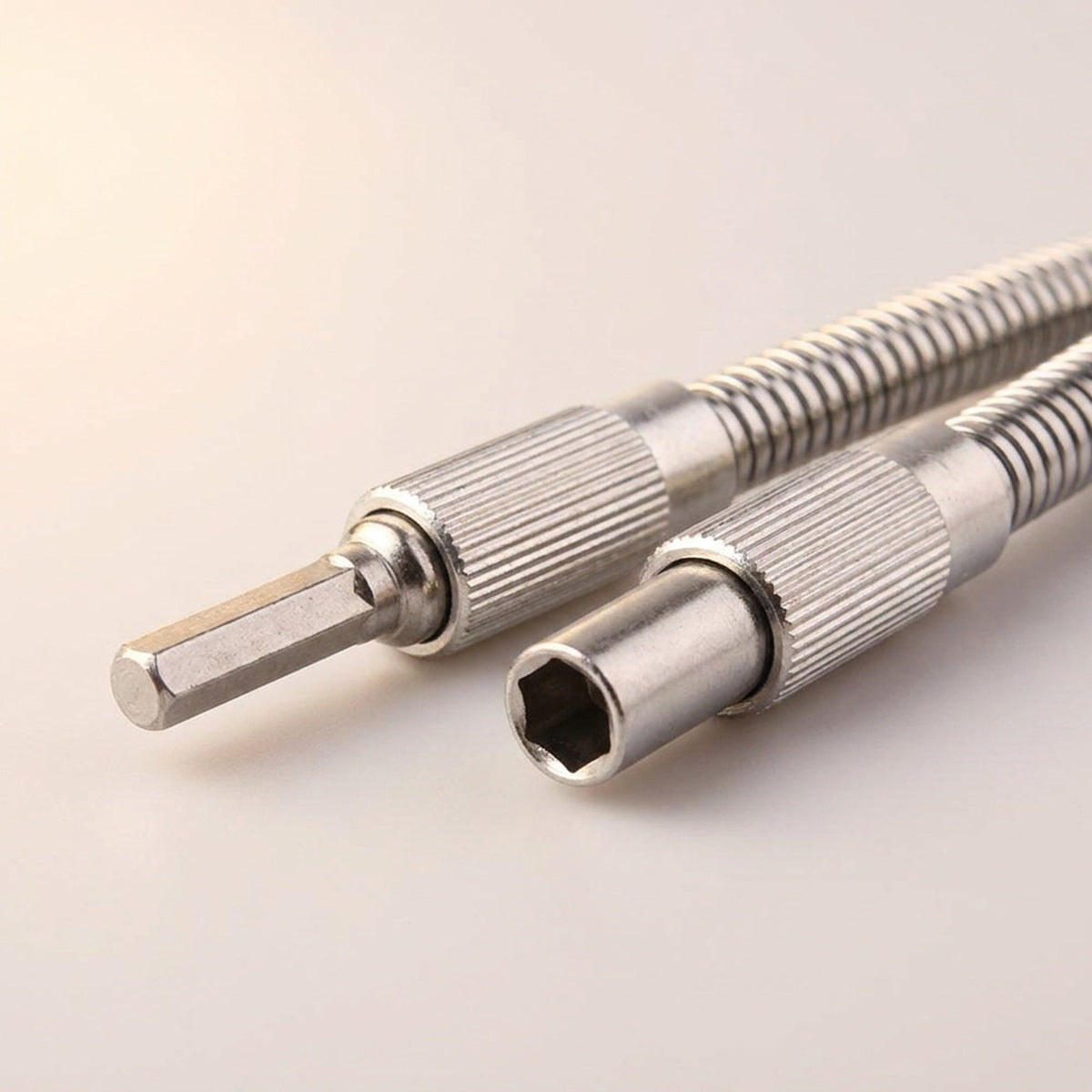 Flexible Drill Bit Extension – 1/4 in Hex Shank Bendable Bit Holder