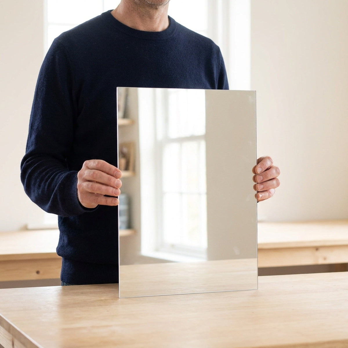 Two Way Mirror Acrylic Sheet – One Way Mirror Panel for Infinity & Smart Mirror Projects