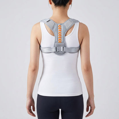 Adjustable Shoulder Posture Support Brace, Padded Figure-Eight Harness