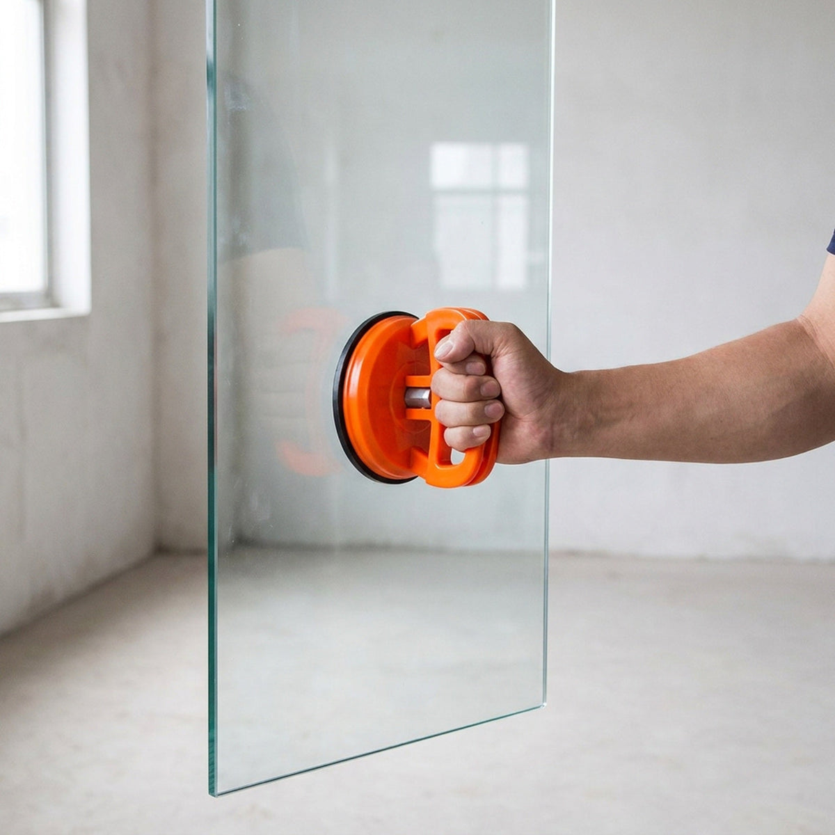 Suction Cup Dent Puller and Glass Lifter - Hand Tool for Shallow Dents